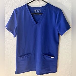 Figs Casma XS scrub top